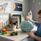 Blue XL Piggy Ceramic Bank