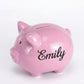 Pink XL Piggy Ceramic Bank