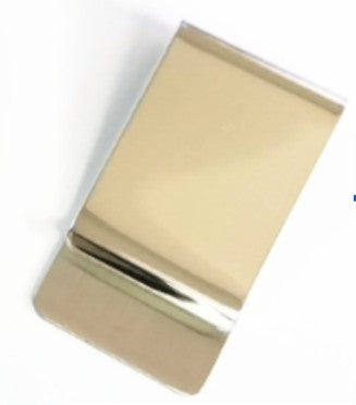 Wide Steel Money Clip Silver NP