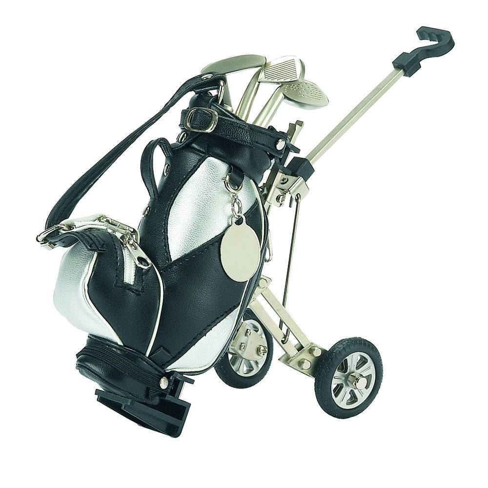 Golf Cart Style Pen Set & Holder
