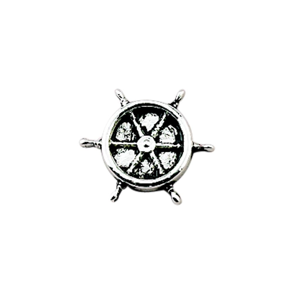 Peel & Press Ship's Wheel Icon, Sp 1"x1"