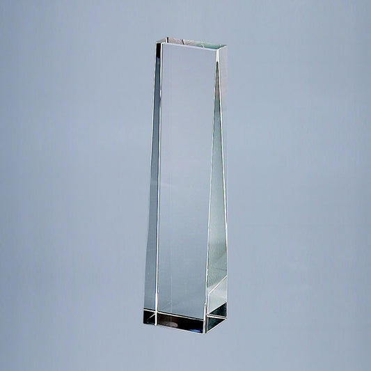 Optic Crystal Obelisk, 8.75"