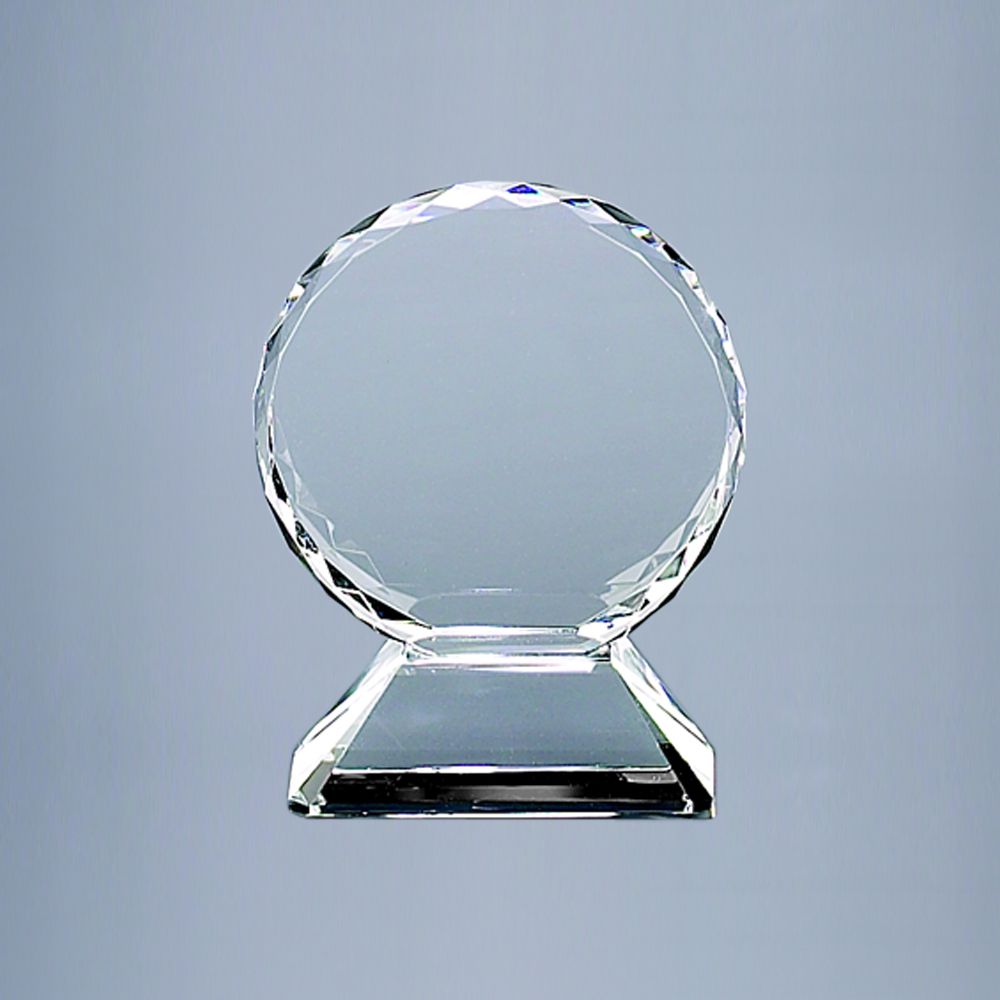 Optic Crystal Trophy On Base, 5.75"