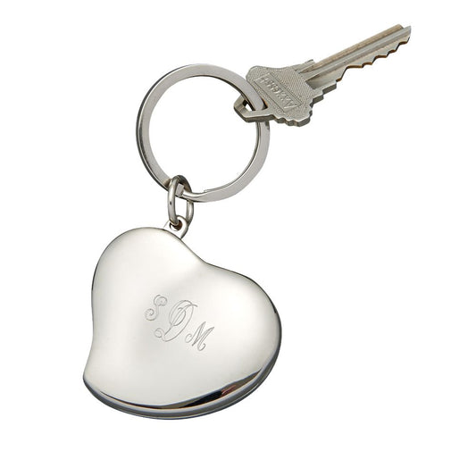 Heart Shaped Locket Keychain