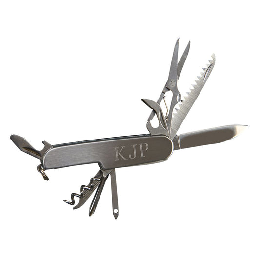 Folding 9-tool Pocket Knife