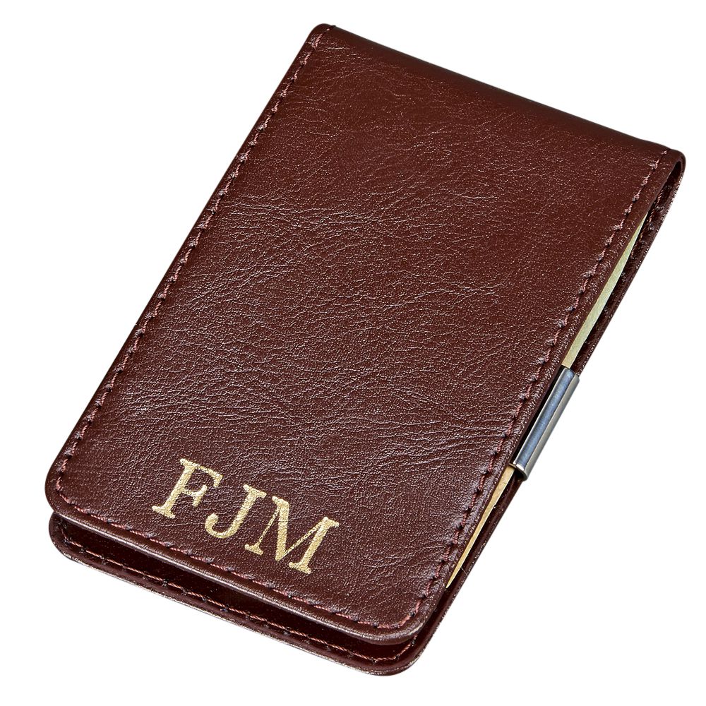 Brown Leather Billfold Style Case With Money Clip