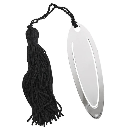 Oval Shaped Bookmark With Tassel