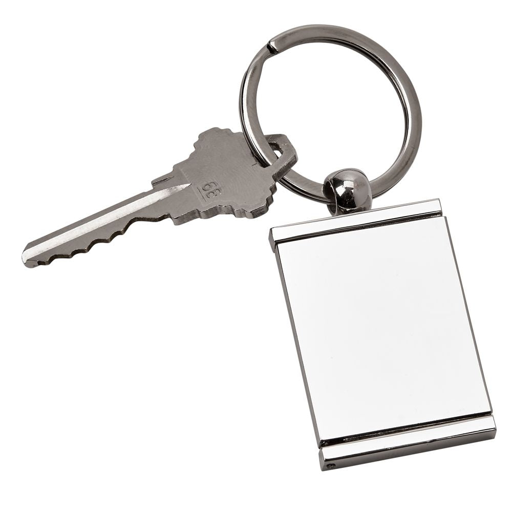 Rectangular Locket Key Chain, Np 3.25" X 1.25"