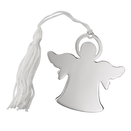 Angel Ornament W/white Tassel, Np