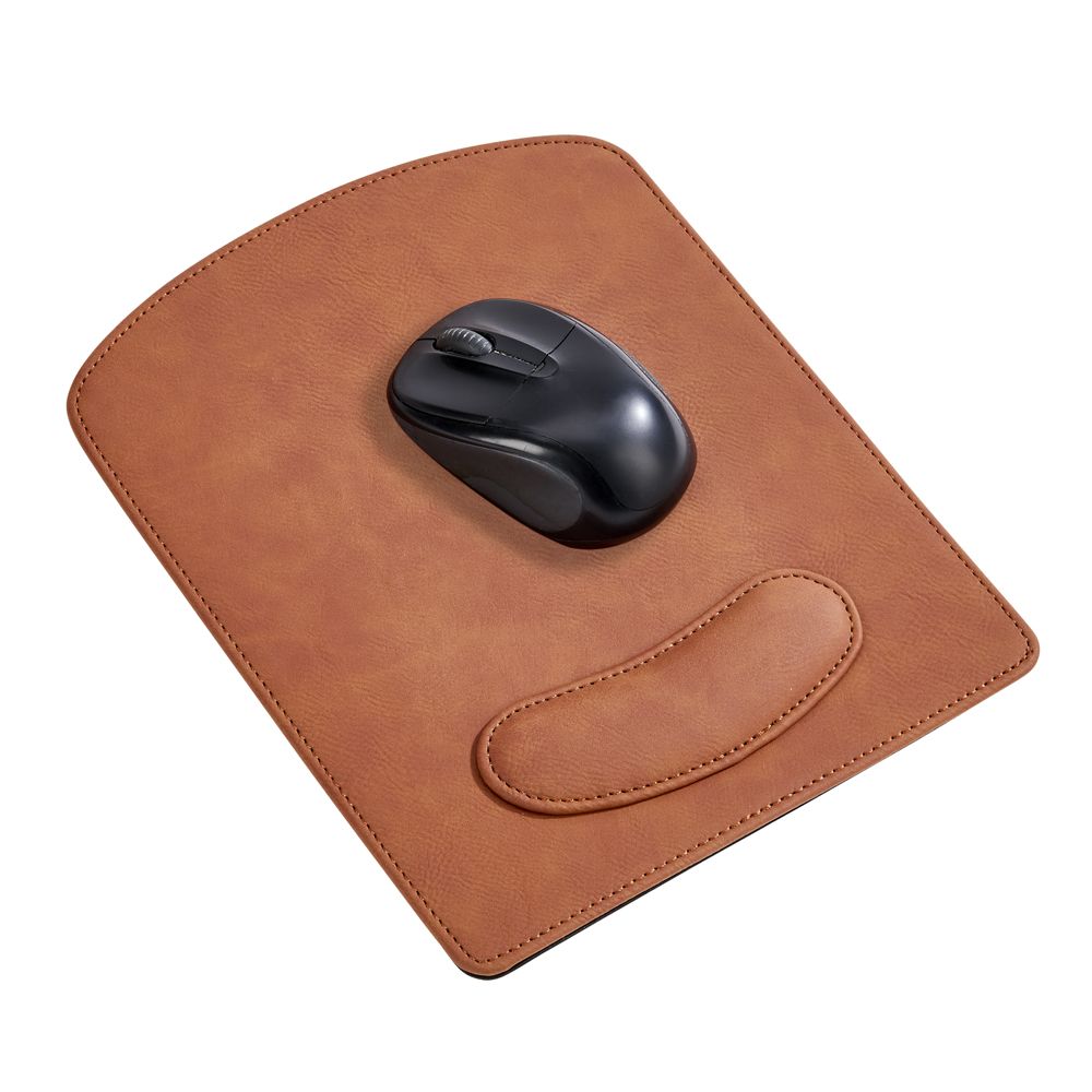 Leatherette Mouse Pad Caramel 9.75" X 8"