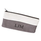 Leatherette/Canvas Grey Case