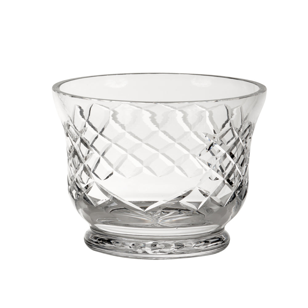 Crystal Round Flared Bowl With Medallion Ii Pattern, 4.5" X 6"