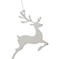Reindeer Ornament w/White Tassel