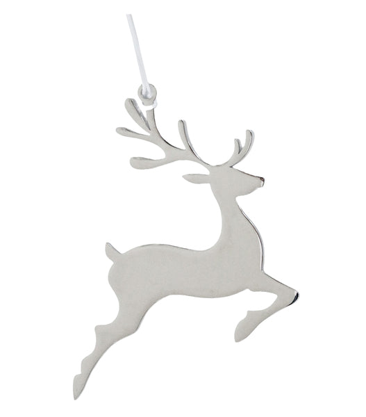 Reindeer Ornament w/White Tassel