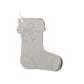 Stocking Ornament w/White Tassel